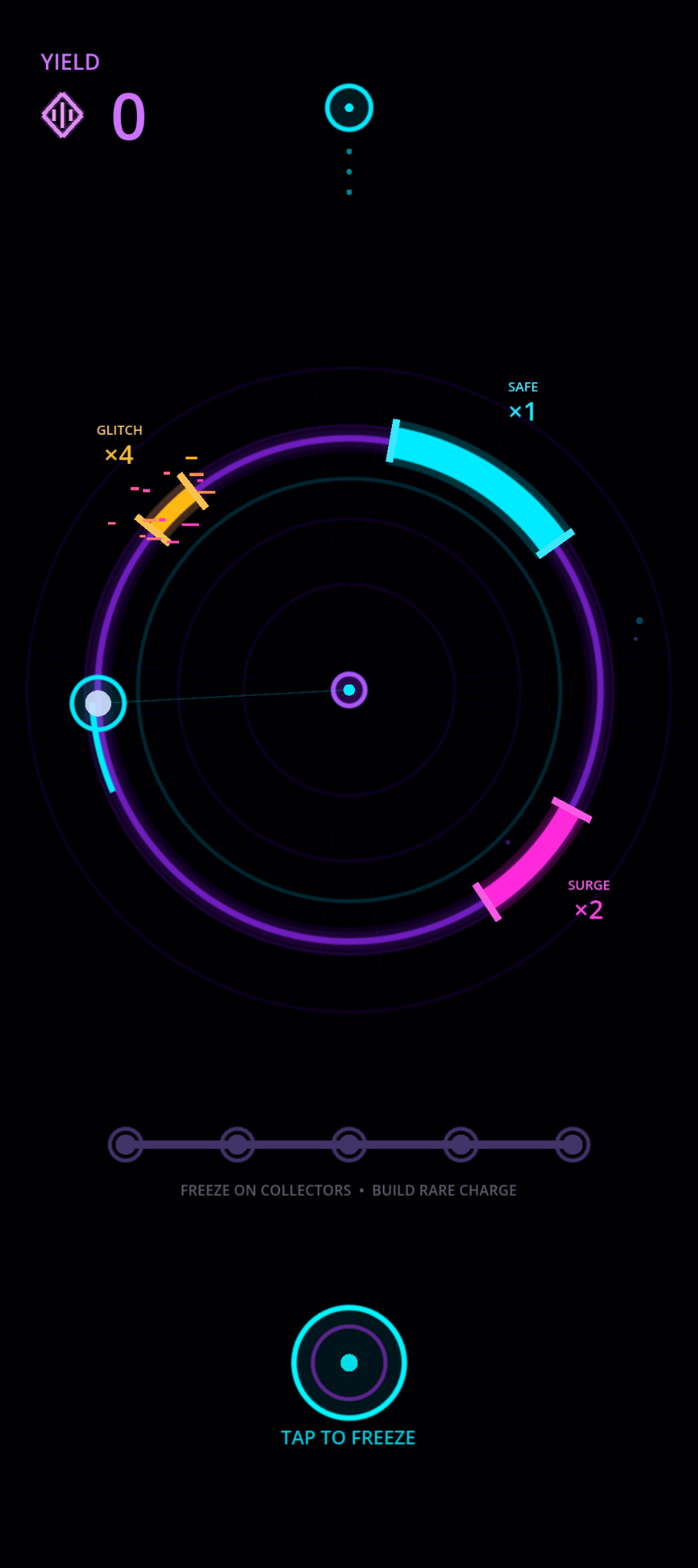 qup Rare Gate precision minigame